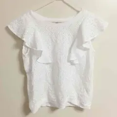 レースフリルトップス/mystic