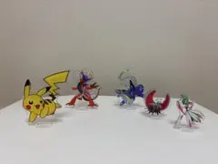 ポケモン アクリルフィギュア 5体セット