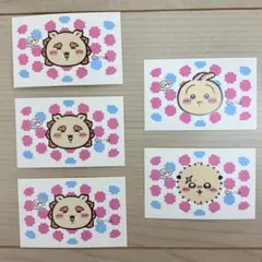 ちいかわセブンイレブン不二家ミルキーアイスステッカーうさぎラッコシーサー