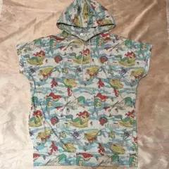 新品タグ付き☆ディズニー アリエル パーカーチュニック☆サイズL