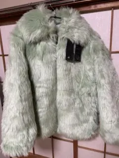 【最終値下げ！】AMBUSH×NIKE ミントグリーンボアジャケット