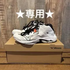 ミント様m(_ _)m。MIZUNO バレーボールシューズ V1GX235500 - メルカリ