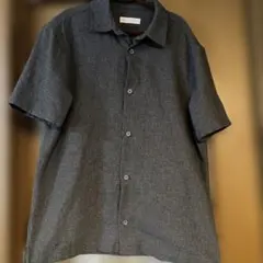 ZARA メンズ 半袖シャツ グレー Mサイズのサムネイル