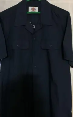 Dickies 半袖シャツ 背面刺繍あり メンズLサイズ黒色のサムネイル