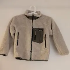 Patagonia キッズボアジャケット 110cm ベージュ