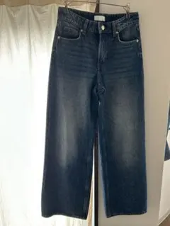 H&M ワイドレッグ デニムパンツ EUR32