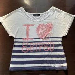 & by P&D ストライプ Tシャツ★のサムネイル