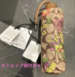 COACH UVカットアンブレラ　フラワー