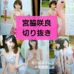 元HKT48 宮脇咲良 切り抜きまとめ売り