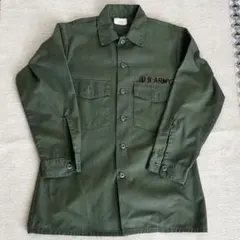 70s US ARMY OG-507 ユーティリティシャツ 15 1/2