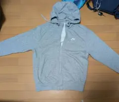 NIKE ジップアップパーカー グレー M