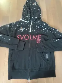 SVOLME 星柄 フード付きパーカーM