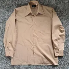 【美品】00s ウエスタンシャツ ポインテッドカラー サーモンピンク
