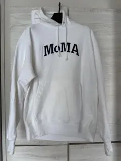 Champion フーディー MoMA Edition ホワイト L