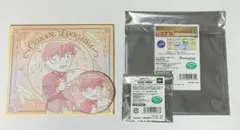 名探偵コナン ハイウェイの堕天使 江戸川コナン 2点セット ミニ色紙 缶バッジ