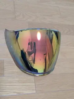 SHOEI 純正 CJ-2 スモークファイアーオレンジミラーシールド キズありのサムネイル