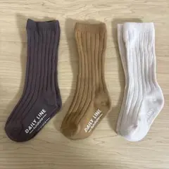 バースデイ　靴下　DAILY LINE futura ベビー靴下 3足セット