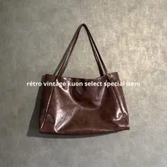 ショルダーバッグ レトロ レザー 黒