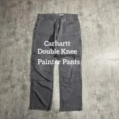 Carharttカーハート ダブルニー ワークパンツ グレー W36 L32古着