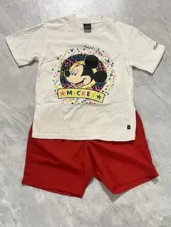 ディズニー　ミッキー Tシャツ & ショートパンツ 120