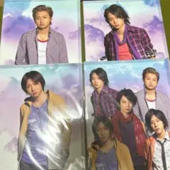 嵐公式クリアファイル4枚セット