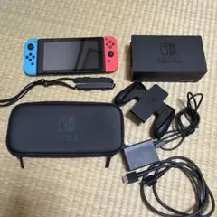 Nintendo Switch 本体 ネオンブルー ネオンレッド動作確認済み - メルカリ