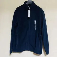 新品　UNIQLO ユニクロ　フリース　フルジップジャケット　ネイビー