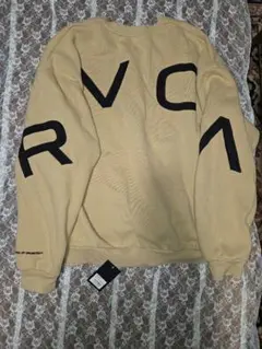 RVCA クルーネック スウェット ベージュ