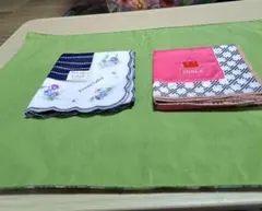 レデースハンカチ2枚セット