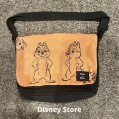 ディズニーストア チップとデール メッセンジャーバッグ 軽量バッグ