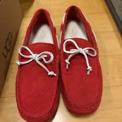 UGG モカシン レッド