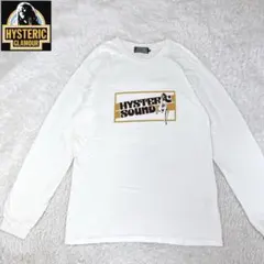 HYSTERIC GLAMOUR 長袖カットソー ロングTシャツホワイト XL - メルカリ