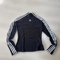 adidas 「Adilenium タイト 長袖トップ」ブラック 長袖 T