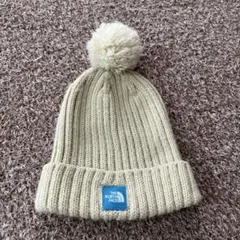 THE NORTH FACE ニット帽 ベージュ