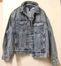 H&M デニムジャケット XS ライトブルー