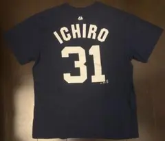 イチロー 31 ヤンキース シャツ L ニカラグア製
