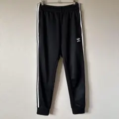 美品 adidas originals 黒 ジャージパンツ レディース S