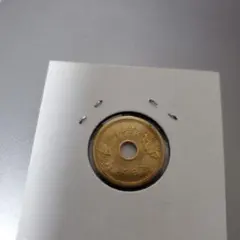 昭和50年 日本 5円硬貨 コインホルダー入りのサムネイル