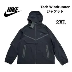 ナイキ テック 2XL ウィンドランナー ジャケット パーカー フリース 黒
