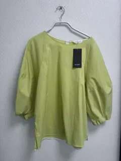 Demi-Luxe BEAMS ランタンSLプルオーバー イエロー 38