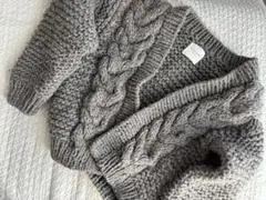 FREAK'S STORE ケーブル編みニット ペルーケーブルニット