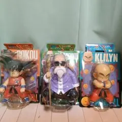 ドラゴンボール DXソフビフィギュアセット 孫悟空 亀仙人 クリリン3体セット
