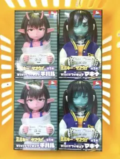 銀河特急ミルキー・サスウェイ Vivitフィギュア 4体セット