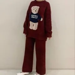 ジェラピケ ジェラートベア プルオーバー＆ロングパンツ Xmas限定
