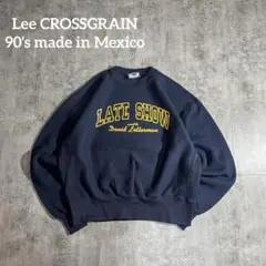 90's Lee CROSSGRAIN LATE SHOWデヴィッド・レターマン