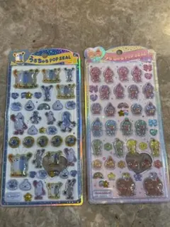 正規品　モンチッチ & パペットスンスン　うるちゅる　ボンボンドロップシール