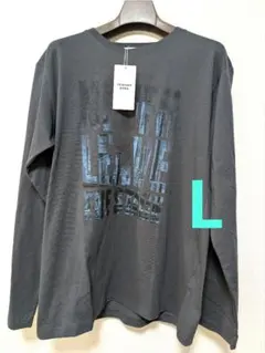 新品 長袖 Tシャツ ロンT グレー L しまむらのサムネイル
