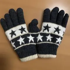 手袋 星柄 キッズ