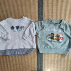 PAW PATROL トレーナー 2点セット