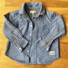 【美品】ビームスミニ 長袖シャツ 110cm